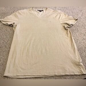 MICHAEL KORS SZ M MENS V NECK SS TOP SHIRT GUC